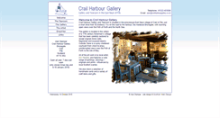 Desktop Screenshot of crailharbourgallery.co.uk
